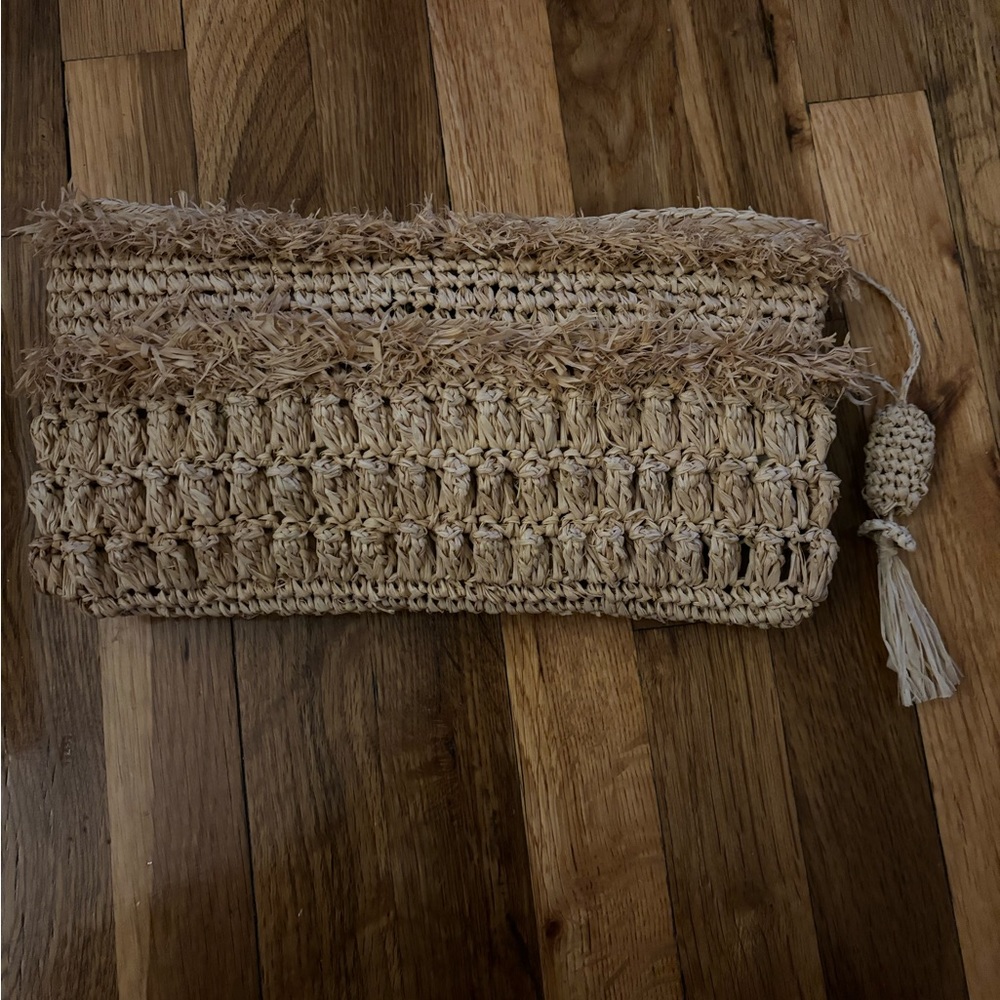 Florabella Timor Raffia Clutch - Picture 2 of 2